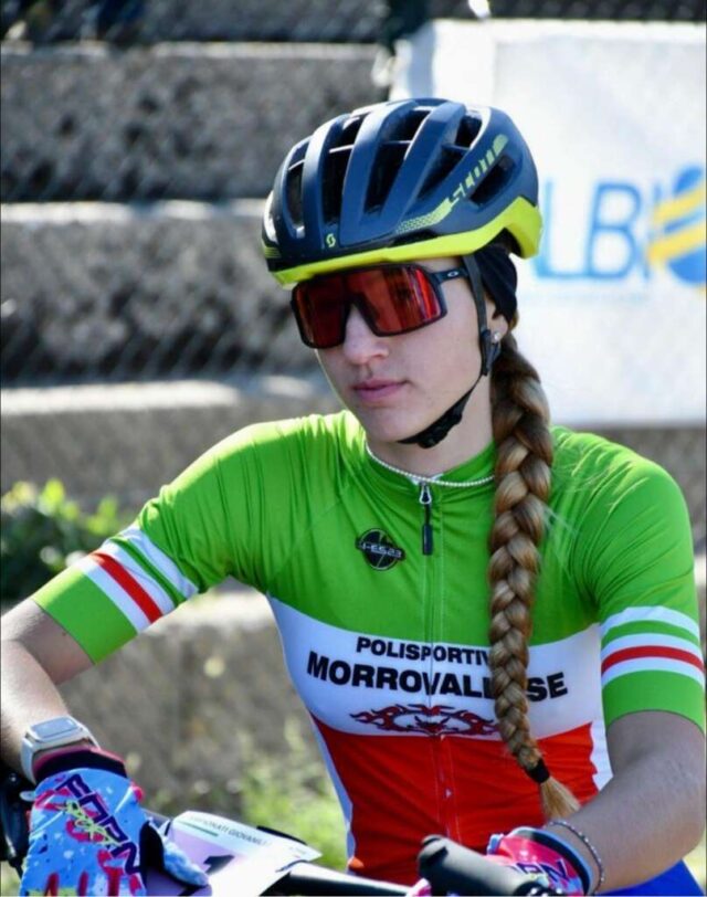 Giulia Rinaldoni campionessa italiana 2022 mtb eliminator-short track-cross country