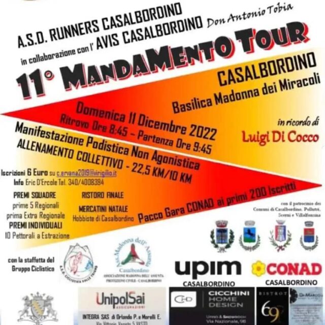 Mandamento Tour 11122022 locandina
