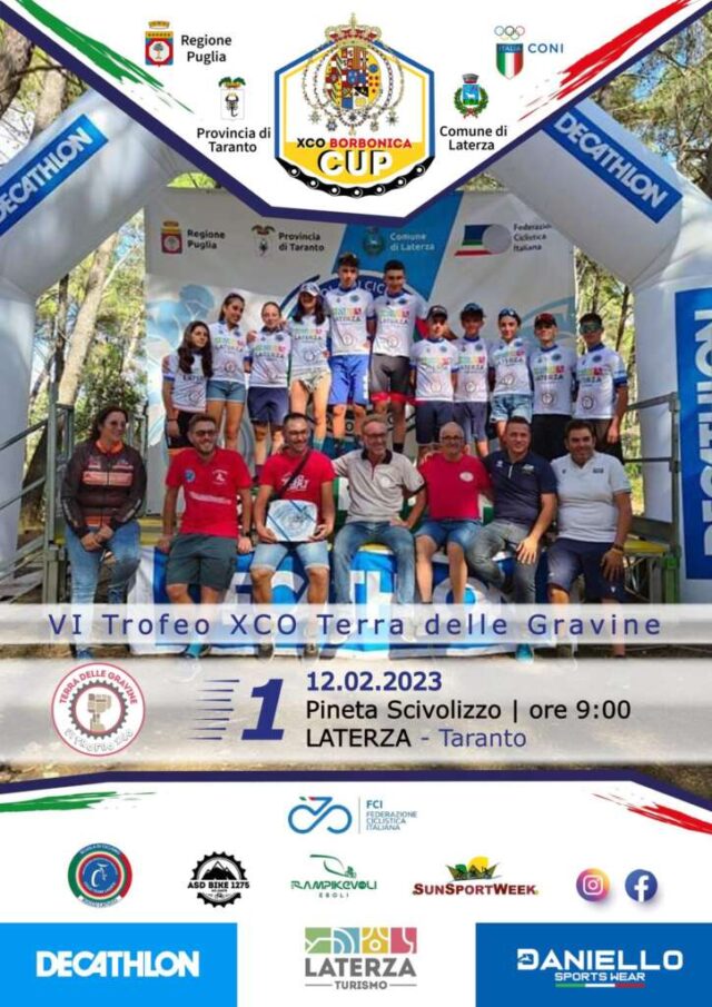 Trofeo XCO Terra delle Gravine 12022023 locandina