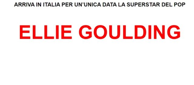 Ellie Goulging Ellie Goulding