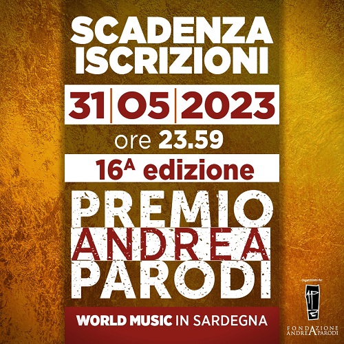 Premio Andrea Parodi Premio Andrea Parodi