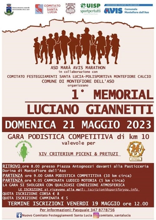 Memorial Luciano Giannetti Memorial Luciano Giannetti
