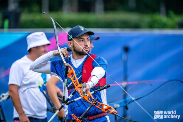Alessandro Paoli al tiro a Cracovia