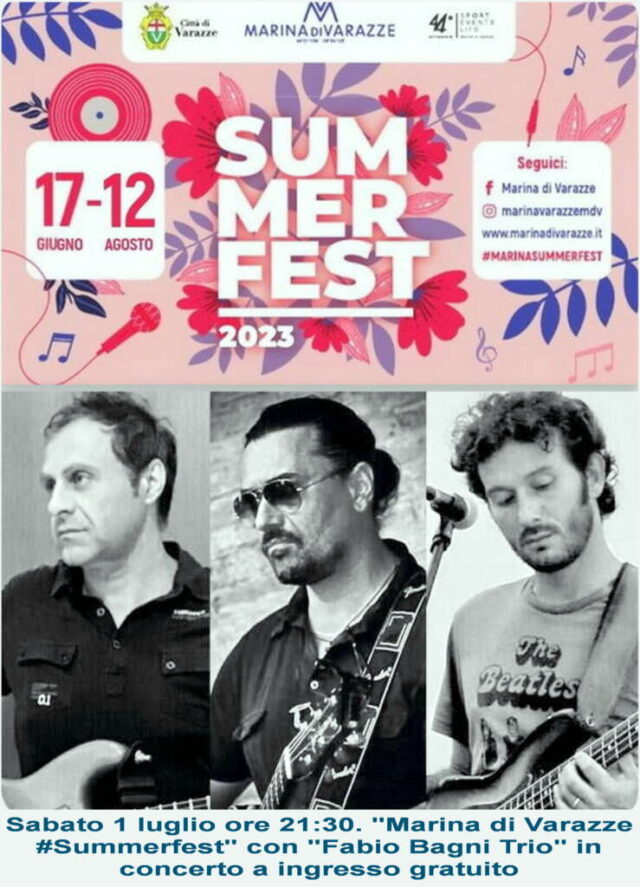 Marina-di-Varazze.1.07.2023.concertto-di-Fabio-Bagni-Trio
