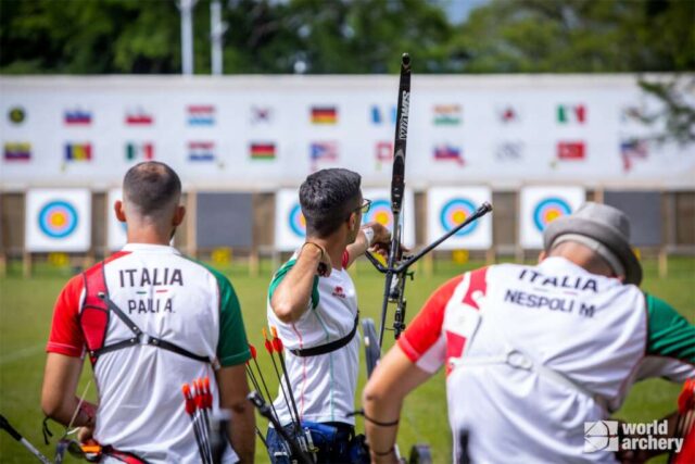 Musolesi, Paoli e Nespoli nelle eliminatorie a squadre in coppa del mondo