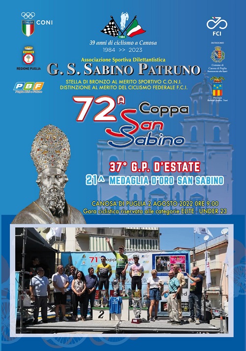Coppa San Sabino Coppa San Sabino