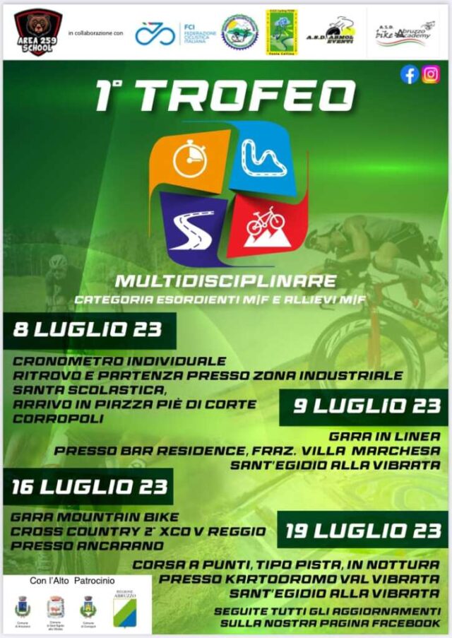 Trofeo Multidisciplina 2023 locandina