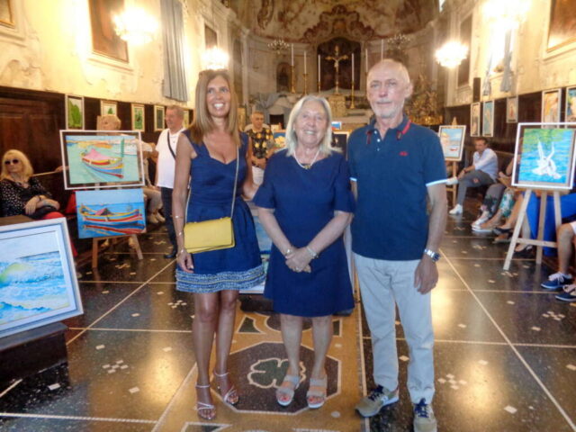Varazze-N.S.Assunta.2.07.23.inaugurazione-mostra-personale-di-Alfio-Doglio