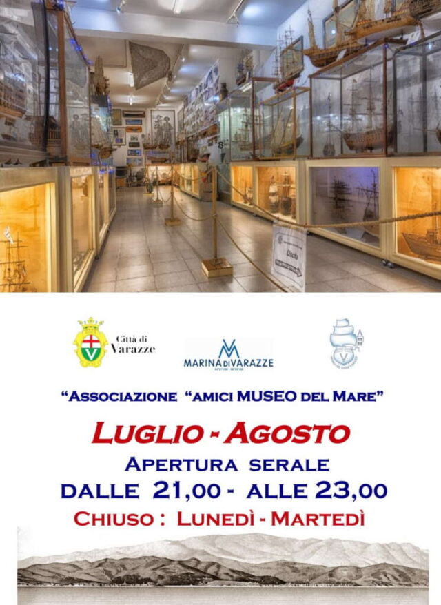 Varazze-orario-estivo.2023-del-museo-del-mare