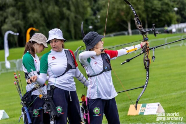 le azzurrine Under 18 a Limerick