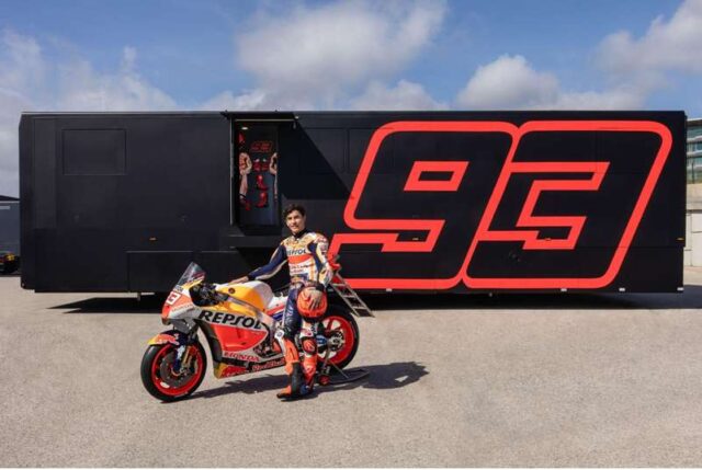 motorhome di Marc Márquez