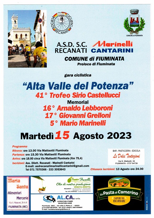 Gara Alta Valle del Potenza Gara Alta Valle del Potenza