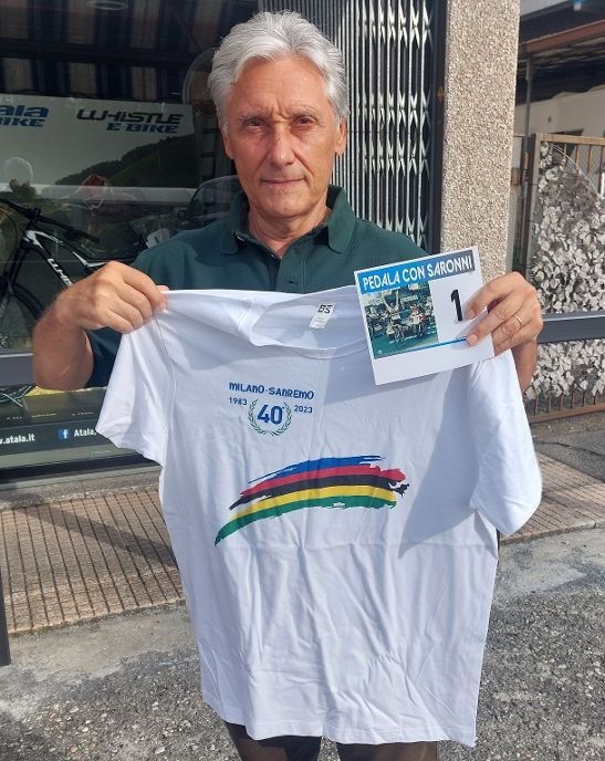 Pedala con Giuseppe Saronni Pedala con Giuseppe Saronni