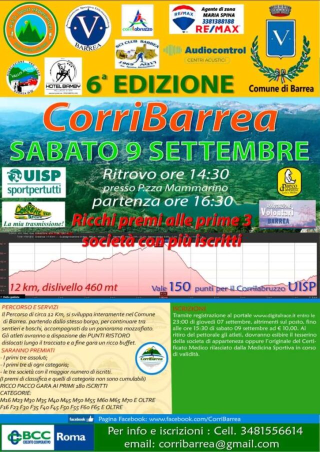 Corri Barrea 09092023 locandina