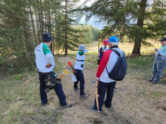 Iuana Bassi ed Enzo Lazzaroni in finale per l'oro misto longbow