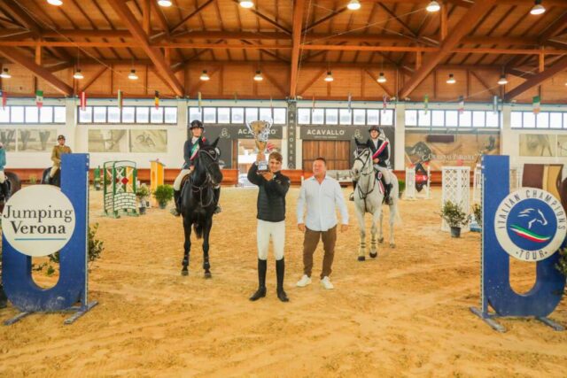 ITALIAN CHAMPIONS TOUR_SCH Jumping Team_I posto_Premiazione