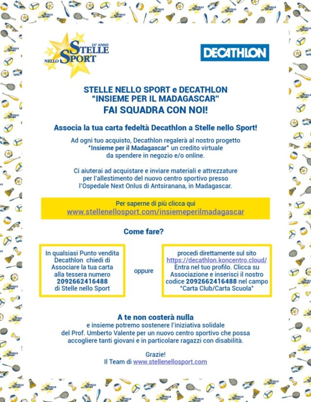 Stelle nello Sport Stelle nello Sport