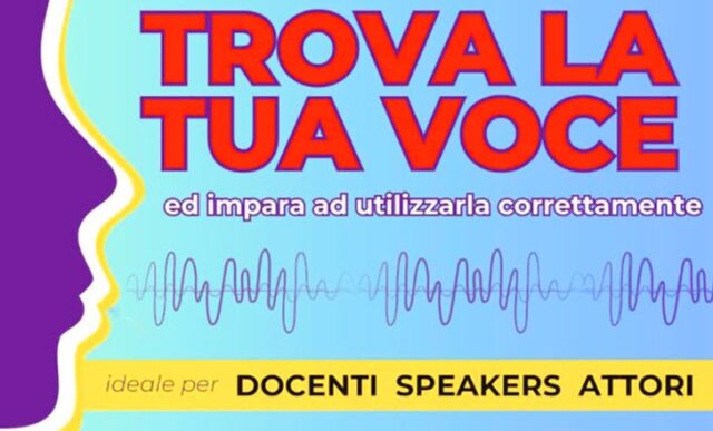 TROVA LA TUA VOCE TROVA LA TUA VOCE,