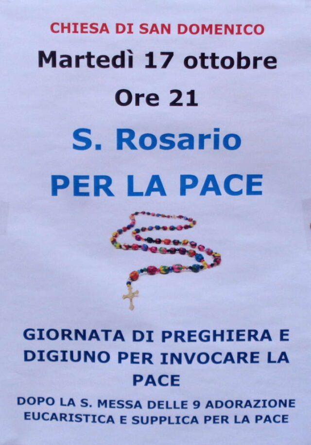 Varazze-chiesa-di-San-Domenico.17.10.2023.celebrazione-del-Rosario-per-la-Pace