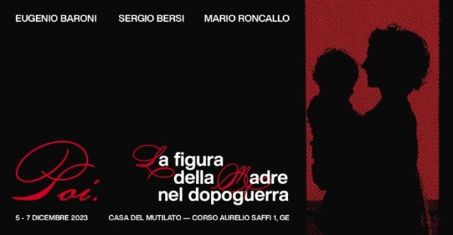POI. La figura della madre nel dopoguerra