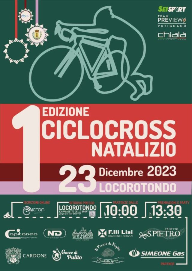 Ciclocross Natalizio 23122023 locandina