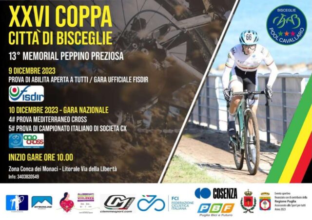 Coppa Città di Bisceglie 10122023 locandina