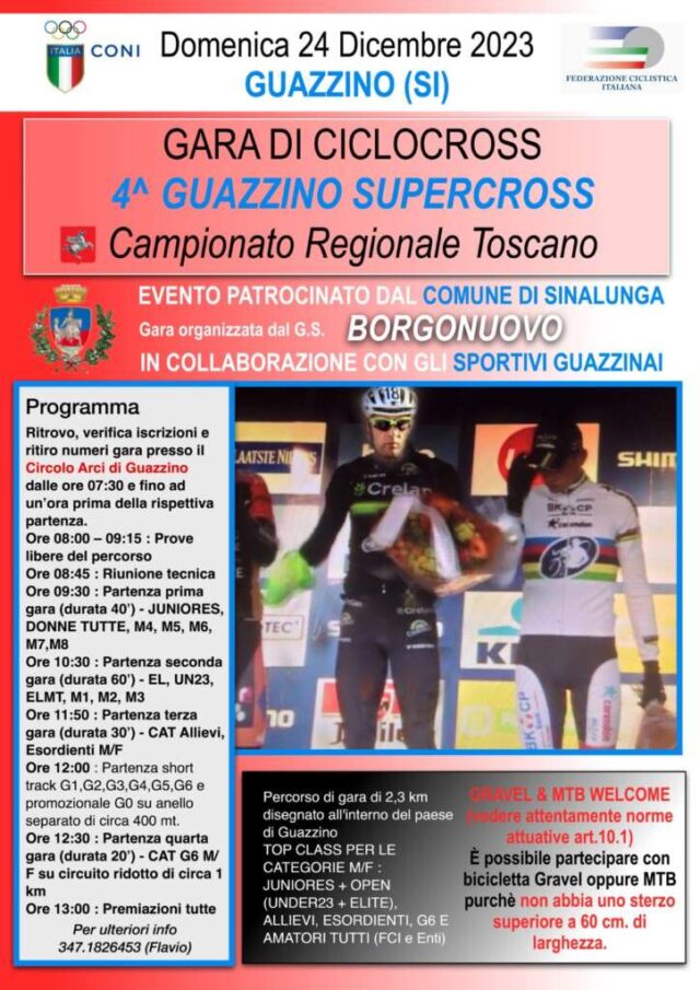 Guazzino Supercross 24122023 locandina