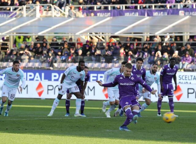 Serie A Tim, Fiorentina-Salernitana 3-0