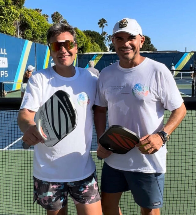 Davide Rossi con Kayle McKenzie, head of the Tyson McGuffin Clinic