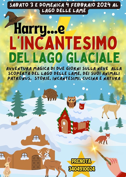 Harry e l'incantesimo del Lago Glaciale Harry e l'incantesimo del Lago Glaciale