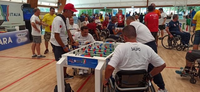 Calcio Balilla paralimpico Calcio Balilla paralimpico
