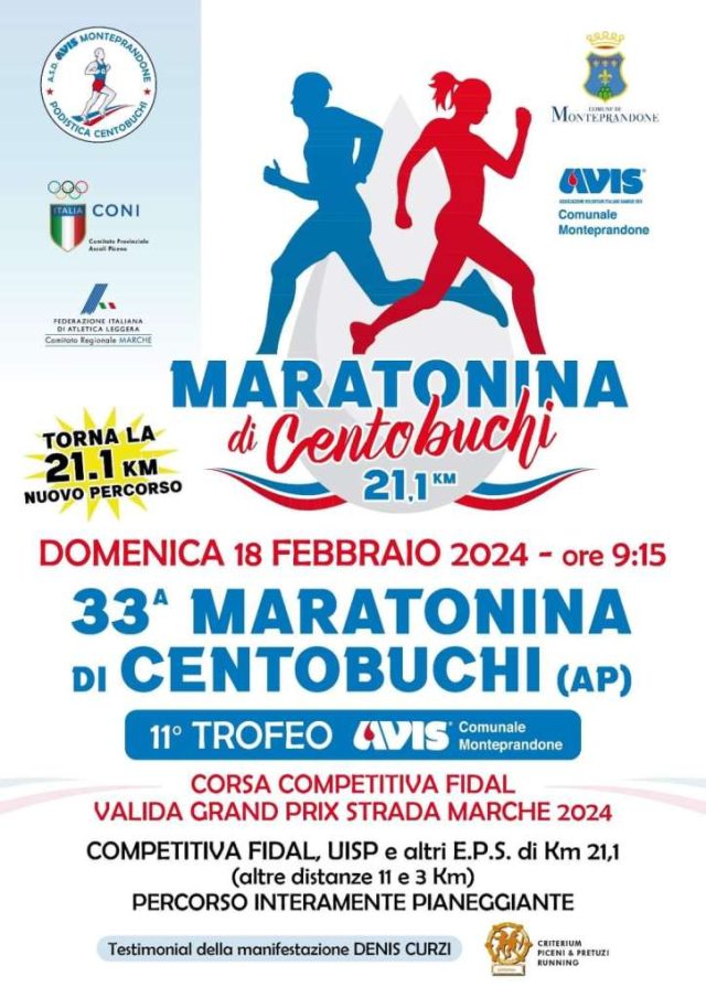 Maratonina di Centobuchi 18022024 locandina