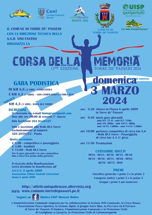 Corsa della Memoria Corsa della Memoria