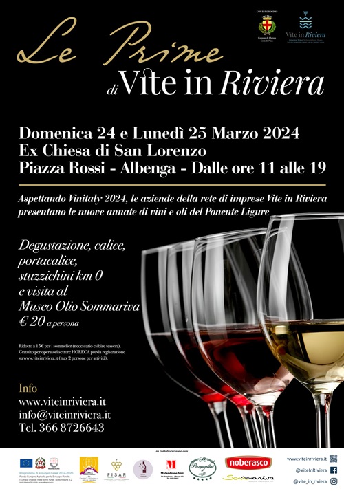 Le Prime di Vite in Riviera Le Prime di Vite in Riviera
