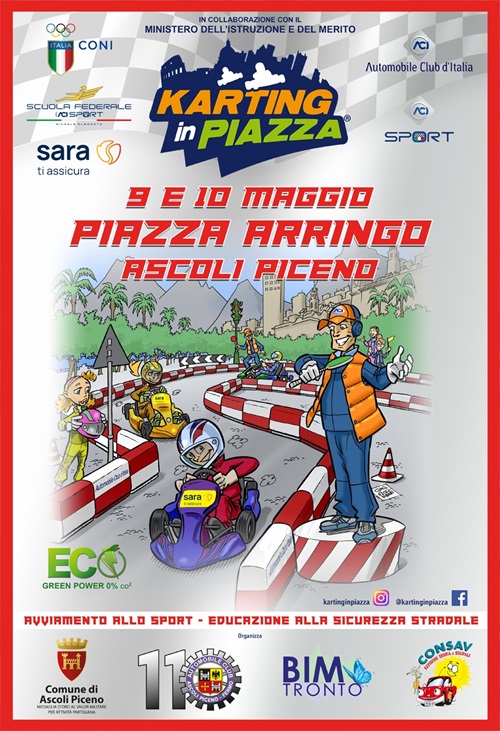 Karting in Piazza Karting in Piazza