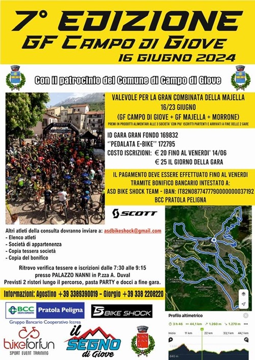 Granfondo Mtb Campo di Giove Granfondo Mtb Campo di Giove