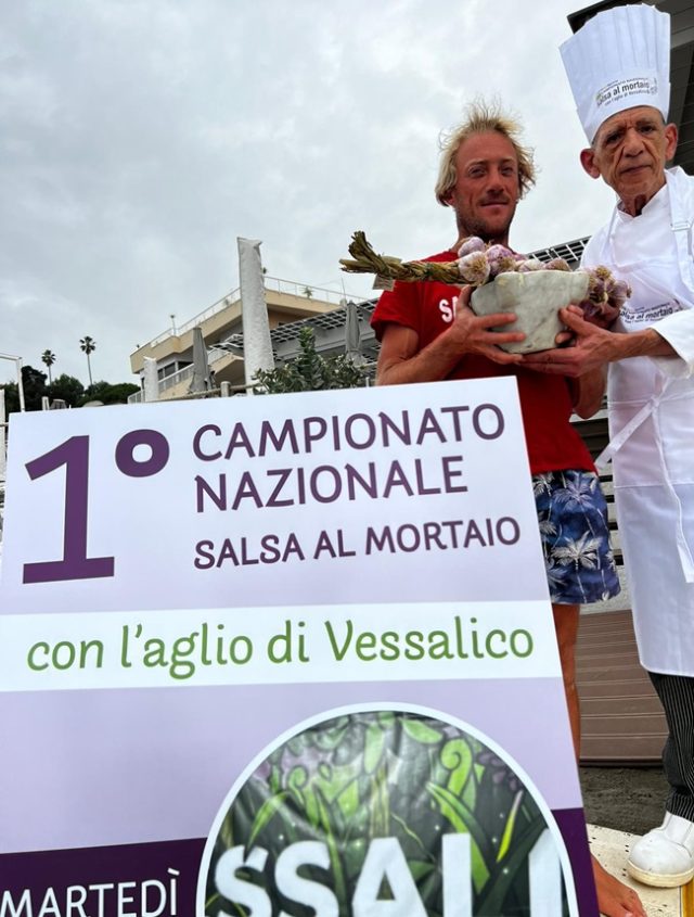 Salse al Mortaio con l'aglio di Vessalico Salse al Mortaio con l'aglio di Vessalico