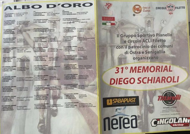 Memorial Diego Schiaroli 14072024 locandina