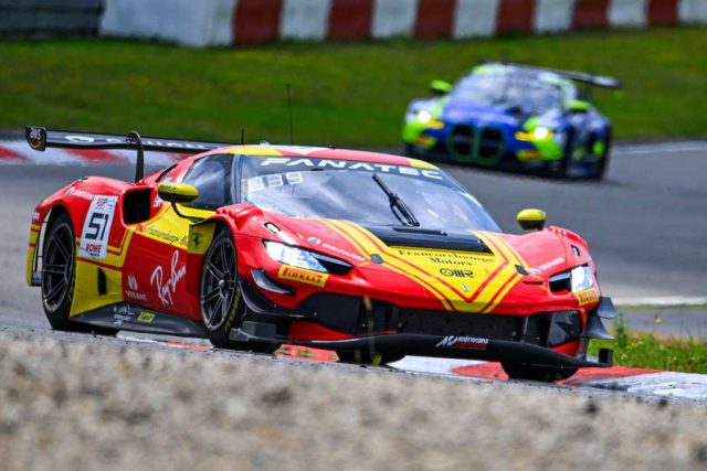Rovera action Ferrari296GT3 Nurburgring gtwc2024 ph.Ferrari.com