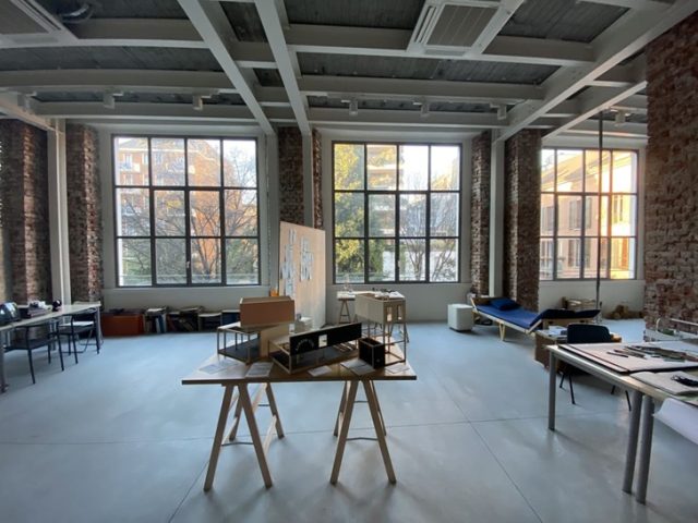 Atelier con tavoli di lavoro (courtesy Casa degli Artisti) Casa degli Artisti