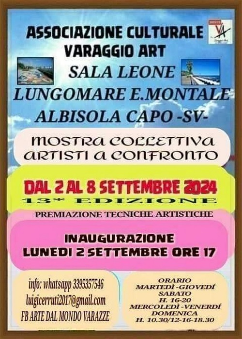 Artisti a Confronto Artisti a Confronto