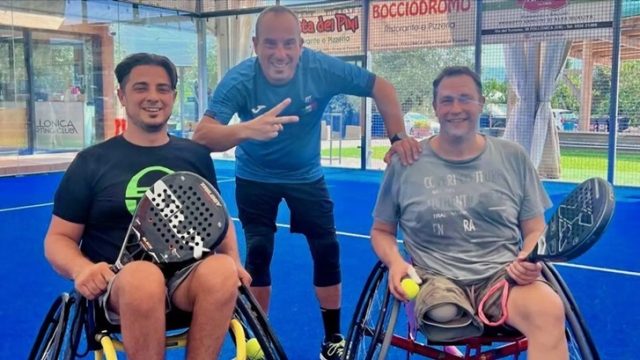 padel in carozzina