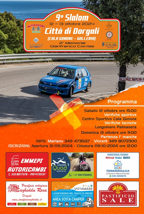 Slalom Citta di Dorgali Slalom Città di Dorgali
