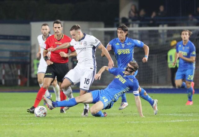 L’Inter strapazza il “Castellani”: Frattesi e Martinez decisivi