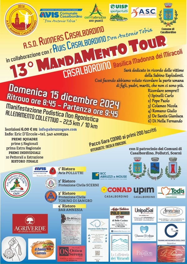 Mandamento Tour Mandamento Tour