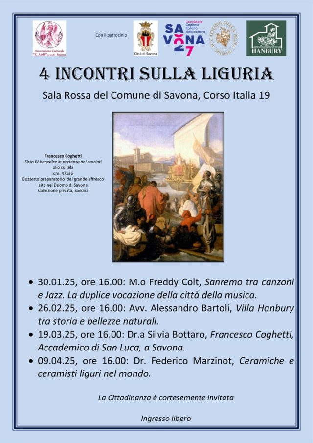 4 Incontri sulla Liguria 4 Incontri sulla Liguria