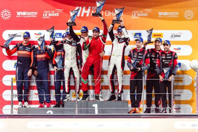 Rovera podium win Abu Dhabi 2025 AsianLMS