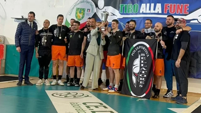 Tiro fune Coppa Italia Sorrento