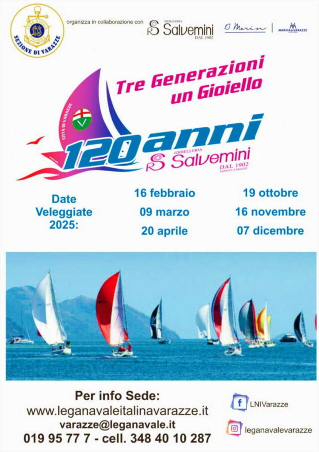 Varazze-LNI-Salvemini_Veleggiate.2025.Tre-generazioni-un-gioiello