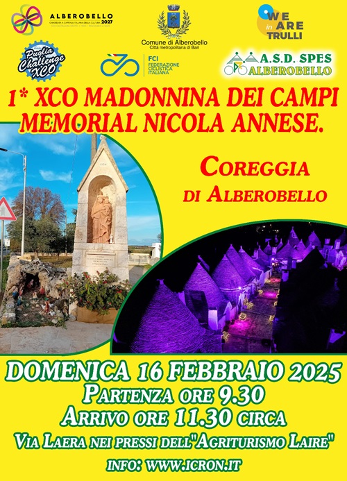XC Madonnina dei Campi-Memorial Nicola Annese XC Madonnina dei Campi-Memorial Nicola Annese